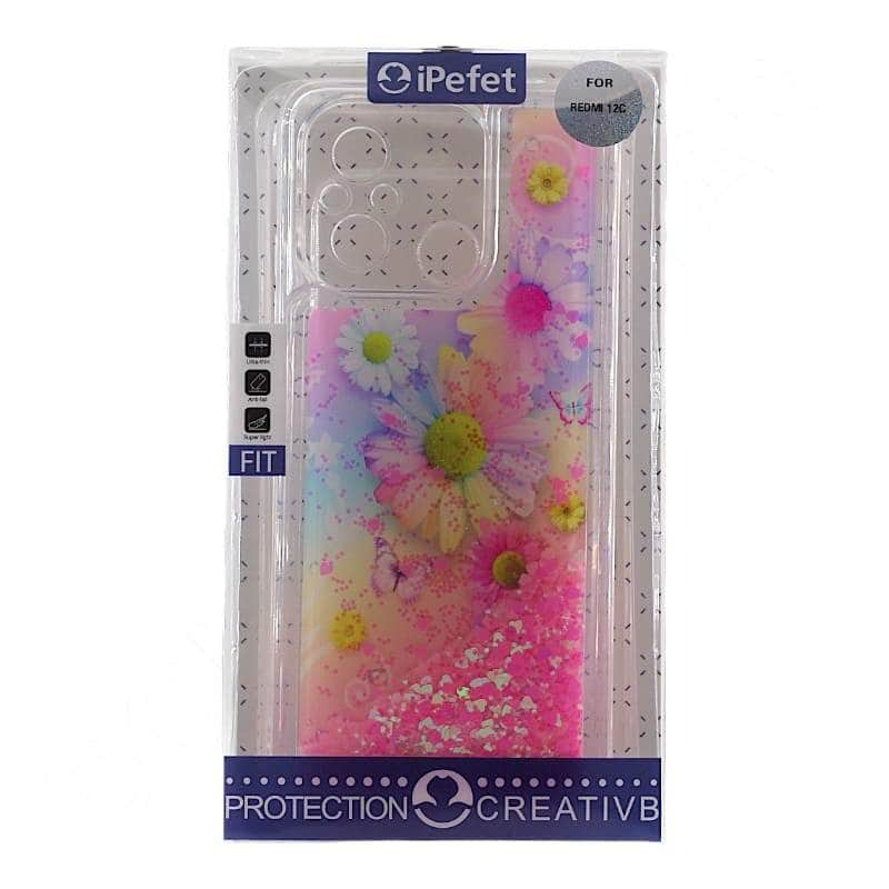 Xiaomi Redmi 12C / Poco C55 4G Glitter Cover & Case Dohans