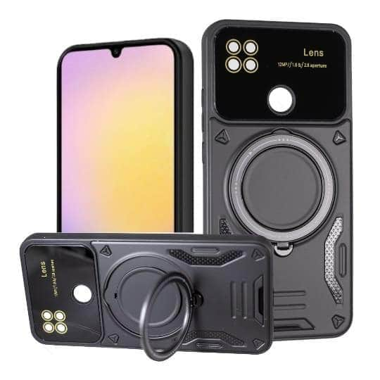 Dohans Mobile Phone Cases Xiaomi Redmi 9C Lens Protective Hard Ring Cover & Case