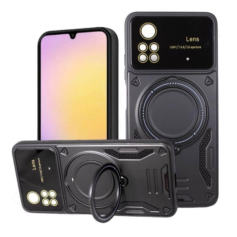 Dohans Mobile Phone Cases Xiaomi Redmi Note 11 /Note 11S 4G Lens Protective Hard Ring Cover & Case