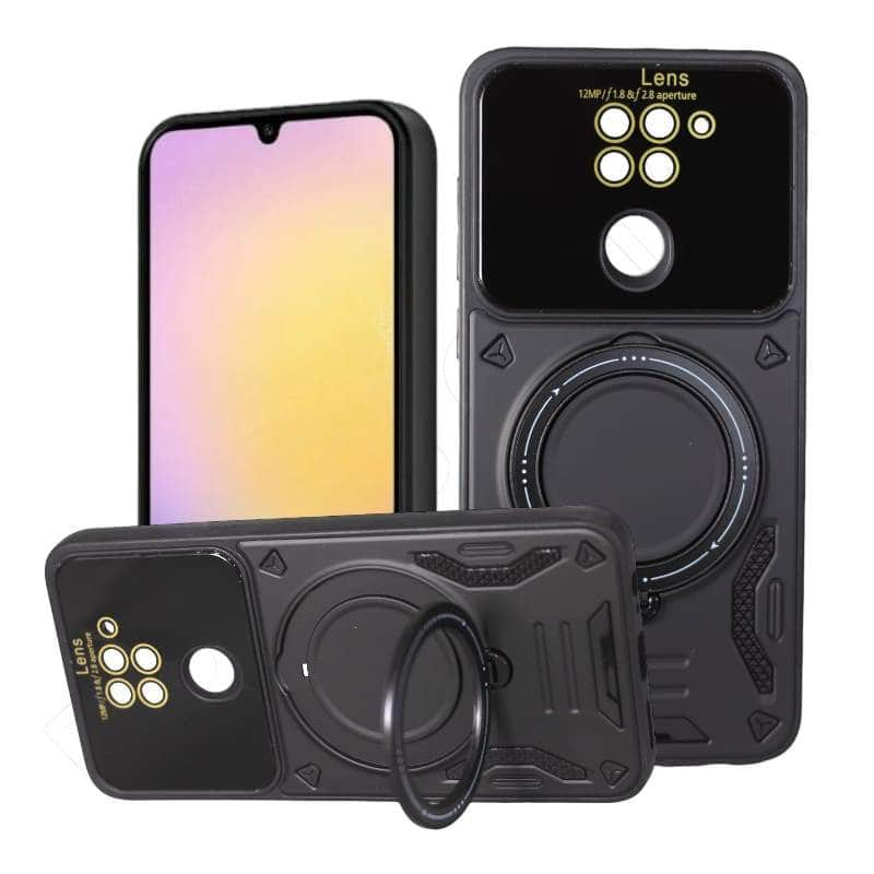 Dohans Mobile Phone Cases Xiaomi Redmi Note 9 Lens Protective Hard Ring Cover & Case