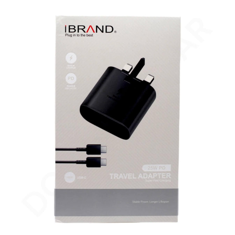 Dohans Power Adapters & Chargers iBrand 25W PD USB-C to C Power Adapter