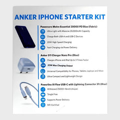 Anker iPhone Starter Kit  Power Bank Dohans