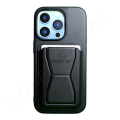 Dohans Qatar Mobile Accessories Black iPhone 13 Pro Mobimax Cardholder Stand Cases & Cover