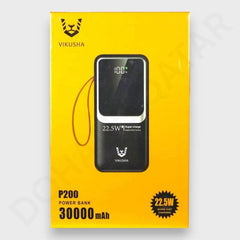 Dohans Qatar Mobile Accessories Power Banks Vikusha P200 Super Fast Charging 30,000 mAh Power Bank