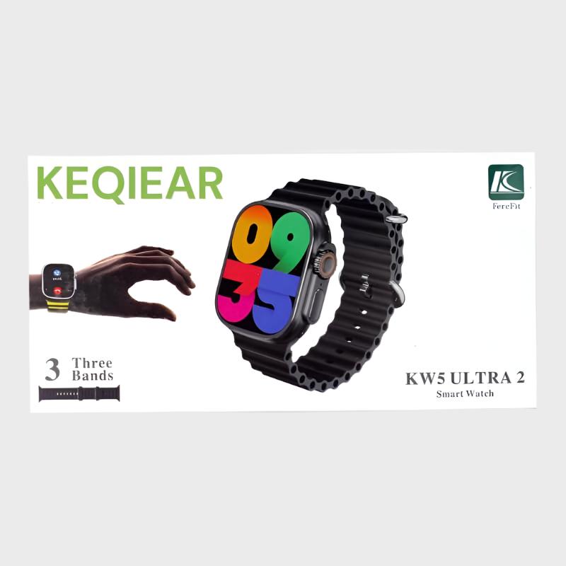 Keqiwear KW5 Ultra 2 with Three Bands Smartwatch Dohans