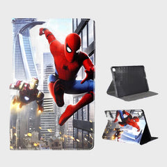 Samsung Tab S6 Lite Cartoon Printed Book Cover Dohans