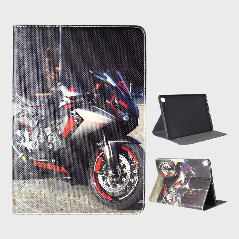 Samsung Tab S6 Lite Cartoon Printed Book Cover Dohans