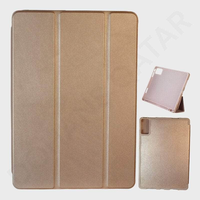 Dohans Tablet Cover Pink Gold Xiaomi Redmi Pad SE Pen Holder Book Cover & Case