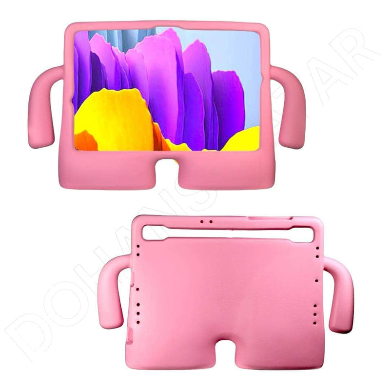 Dohans Tablet Cover Pink Samsung Galaxy Tab A9 Plus / S8 / S9 / S9FE / S7 Kids Handle Cover & Case