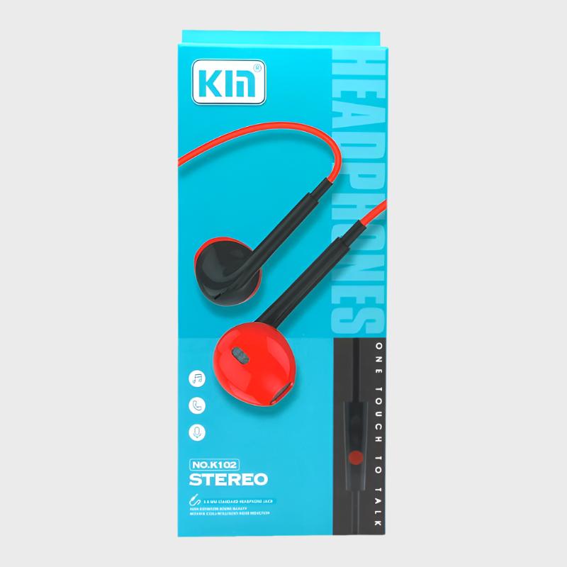 Kin 3.5MM Stereo Earphone K102 - Dohans Qatar Mobile Accessories