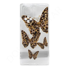 Dohans Mobile Phone Cases Black & Gold Huawei Nova9/ Honor50 Butterfly Print Clear Case & Cover