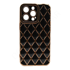 Dohans Mobile Phone Cases Black iPhone 12 Pro Max Golden Line Cover & Cases