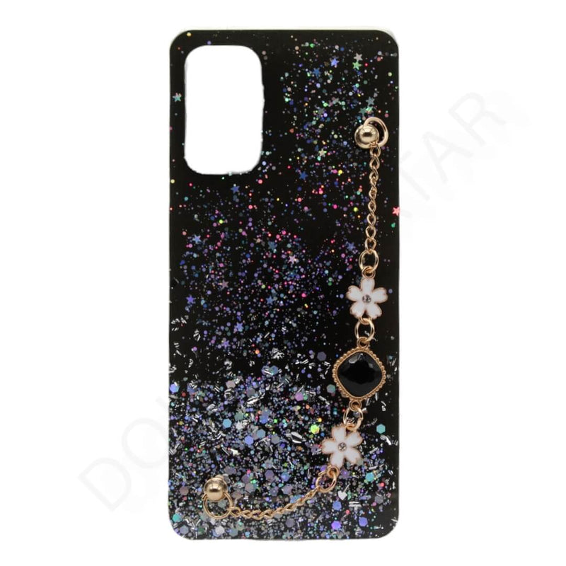 Dohans Mobile Phone Cases Black Samsung Galaxy A72 Fancy Cover with Straps