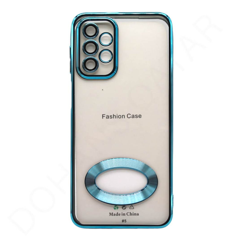 Dohans Mobile Phone Cases Blue Border Samsung Galaxy A23 4G/ 5G Clear Fashion Cover & Cases