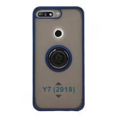 Dohans Mobile Phone Cases Blue Huawei Y7 2018/ Y7 Prime 2018  Magnetic Ring Cover