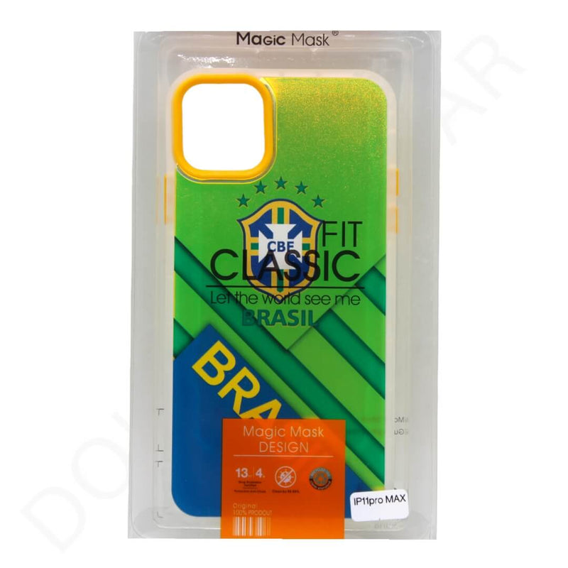 Dohans Mobile Phone Cases Brasil iPhone 11 Pro Max Football Fan Cover & Case