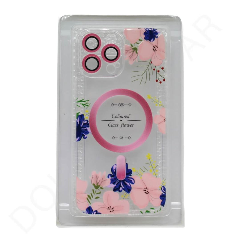 Dohans Mobile Phone Cases Flower 4 iPhone 14 Pro MagSafe Flower Print Cover & Case