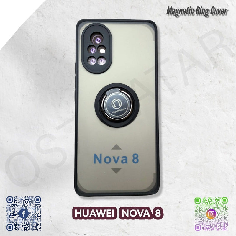 Dohans Mobile Phone Cases Huawei Nova 8 Blur Magnetic Ring Cover