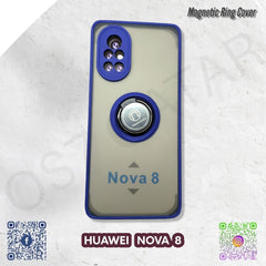 Dohans Mobile Phone Cases Huawei Nova 8 Blur Magnetic Ring Cover