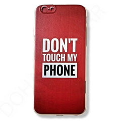 Dohans Mobile Phone Cases iPhone 6Plus / 6sPlus Red Don't Touch Case & Cover