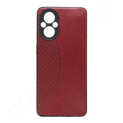 Dohans Mobile Phone Cases Maroon Oppo Reno7 Z 5G Fashion Back Case & Cover