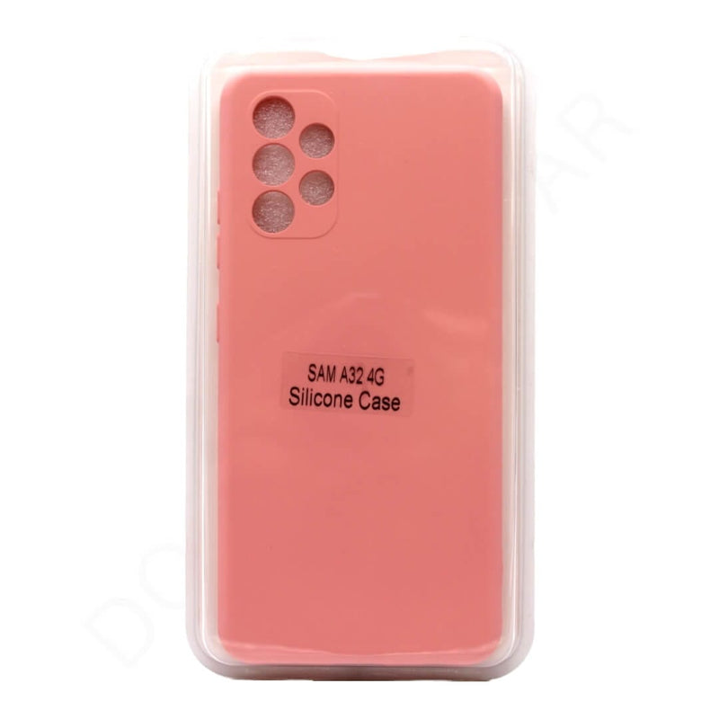 Dohans Mobile Phone Cases Pink Samsung Galaxy A32 4G Silicone Case & Cover