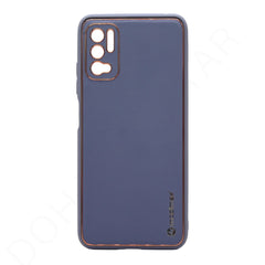 Dohans Mobile Phone Cases Purple Xiaomi Redmi Note 10 5G - Mobimax Gold Border Premium Leather Cover & Cases