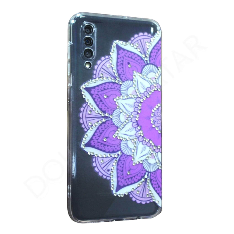 Dohans Mobile Phone Cases Samsung A Series Rhinestone Transparent Case & Cover