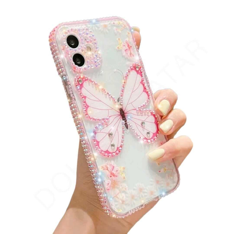 Dohans Mobile Phone Cases Samsung Galaxy A22 5G Rhinestone Butterfly Cover & Cases