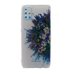 Dohans Mobile Phone Cases Samsung Galaxy A51 Transparent Flower Printed Cover & Cases