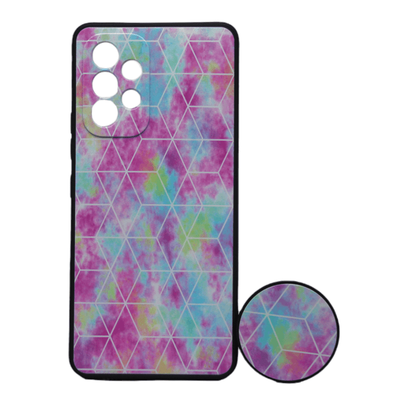 Dohans Mobile Phone Cases Samsung Galaxy A52 / A52S Cloud Pattern Line Cover