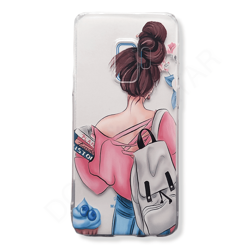 Dohans Mobile Phone Cases Samsung S9 Girl Printed Clear Cover