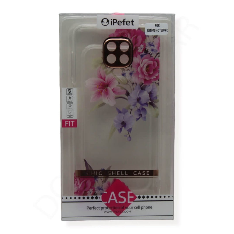 Dohans Mobile Phone Cases Style 5 Xiaomi Redmi Note 9 Pro  Flower Transparent Cover & Cases