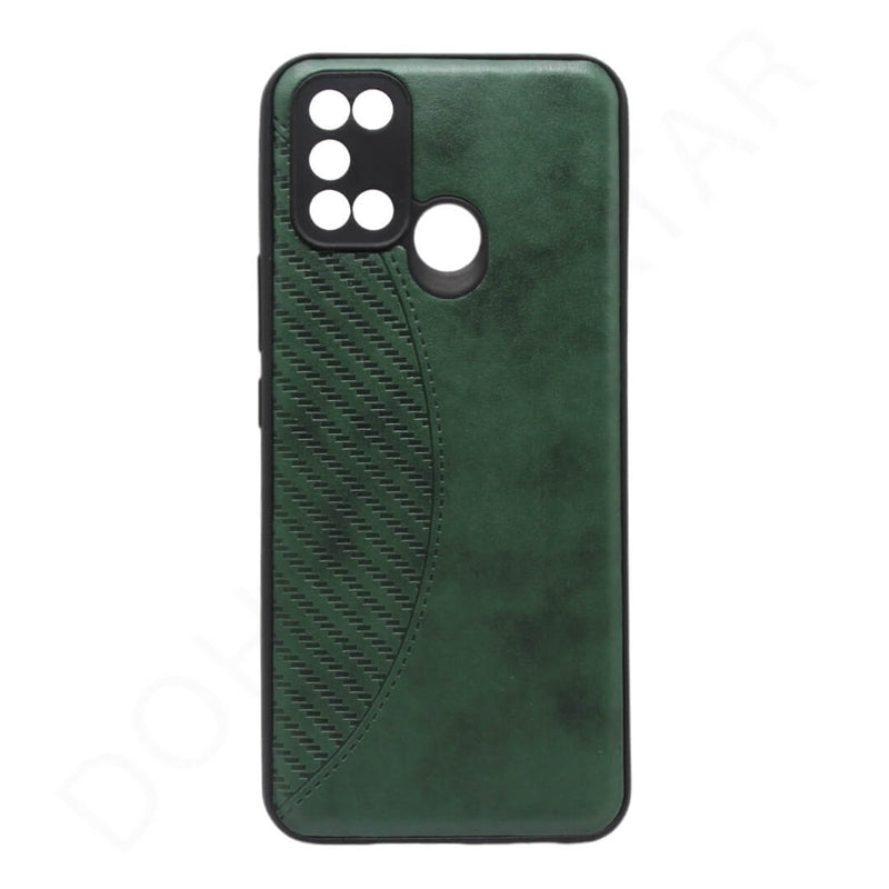 Dohans Qatar Mobile Accessories Green Realme 7I Fashion Back Case & Cover