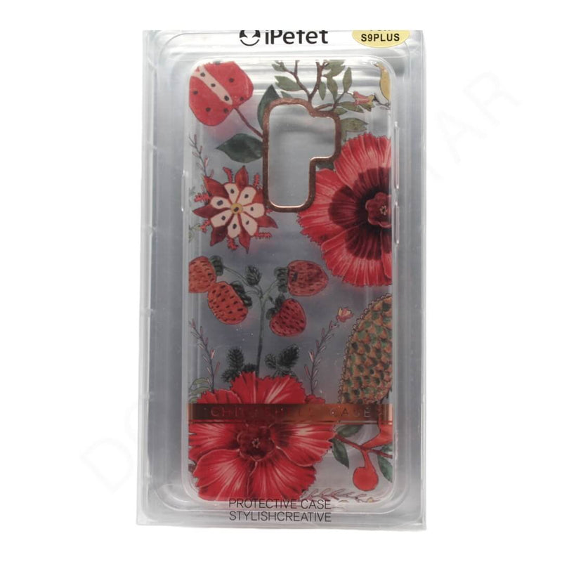 Dohans Samsung S9 Plus Flower Transparent Case & Cover