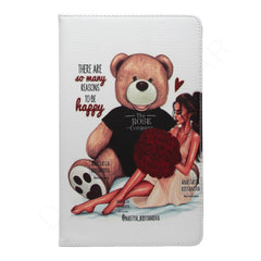 Dohans Tablet Cover Bear & Girl Samsung Galaxy Tab A10.1 T510/ T515 Printed Case & Cover